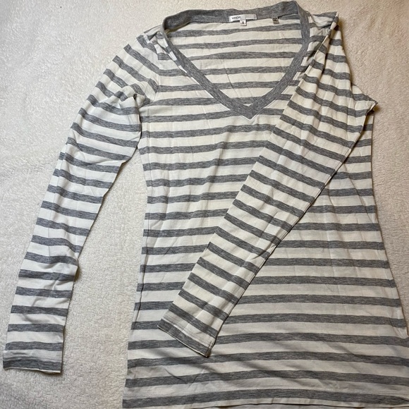 Vince Striped Shirt - Picture 2 of 3